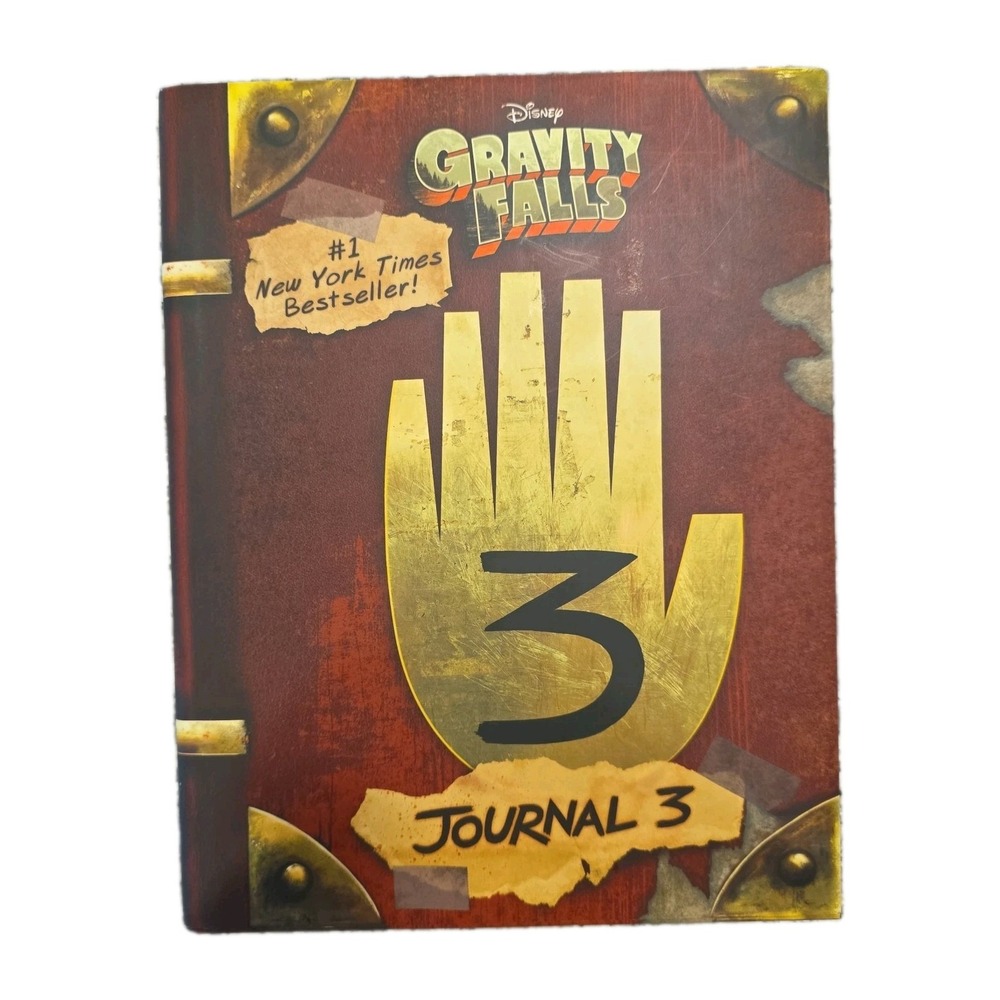 Disney Gravity Falls Journal 3 Alex Hirsch First‎ Edition Hardcover Book 2016